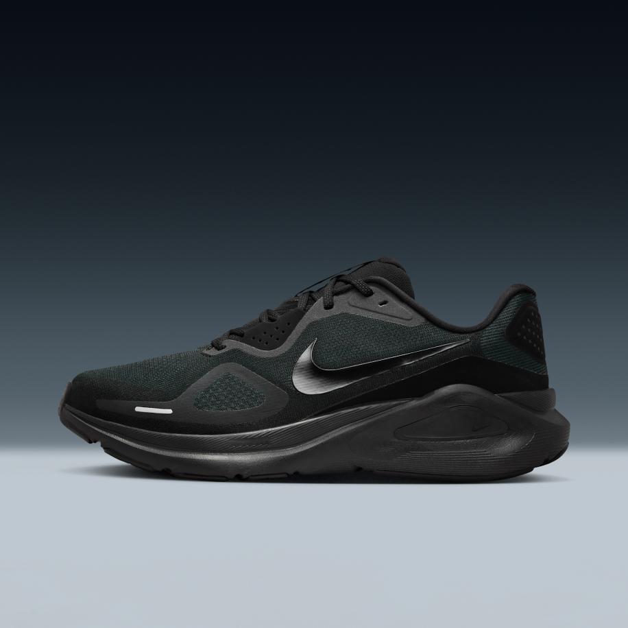 Nike Structure 26 hardloopschoenen voor heren (straat) - Zwart Zwart