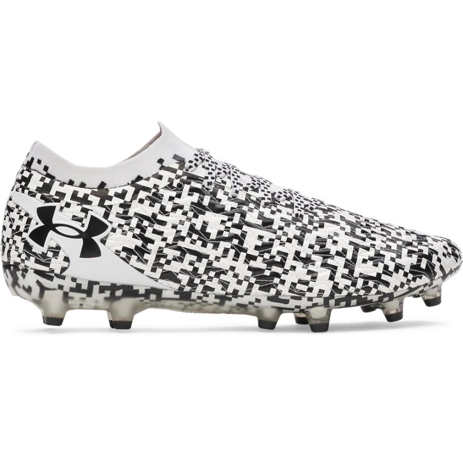 Uniseks voetbalschoenen Under Armour Magnetico Pro 5 FG Zwart / Wit / Zwart 44.5 Zwart