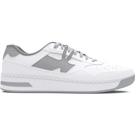 Under Armour Court 96 Suede Herenschoenen Wit / Wit / Mod Grijs 47.5
