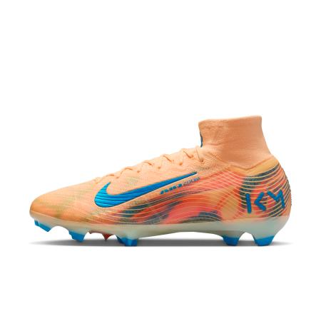 Nike Mercurial Superfly 10 Elite 'Kylian Mbappé' high-top voetbalschoenen (stevige ondergrond) - Oranje