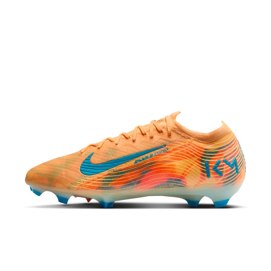 Nike Mercurial Vapor 16 Elite 'Kylian Mbappé' low-top voetbalschoenen (stevige ondergronden) - Oranje Oranje