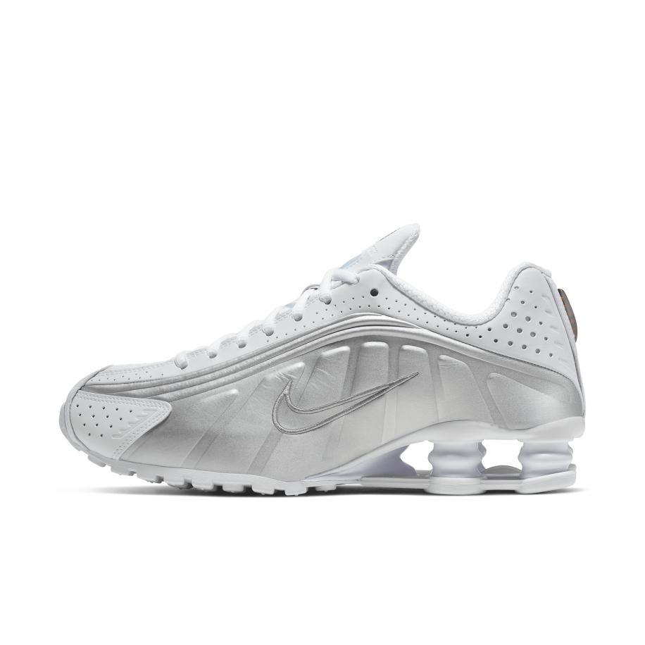 Nike Shox R4 damesschoenen - Wit Wit