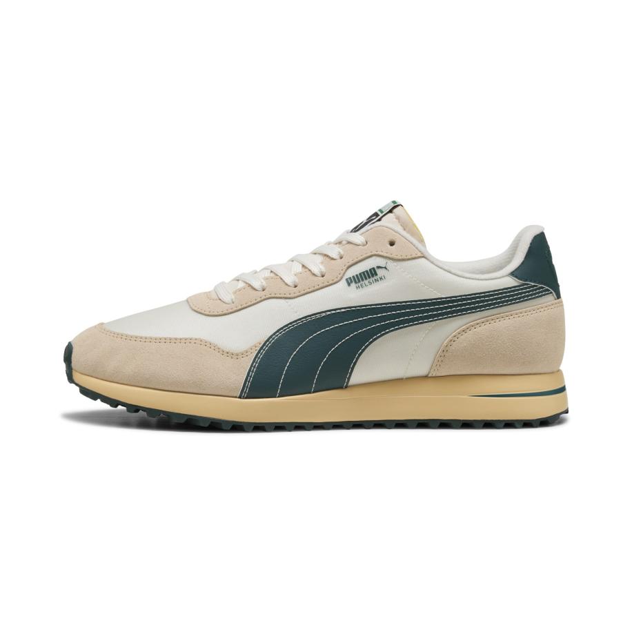 Puma PUMA Sportschoen Helsinki donkergroen / wit / wolwit -