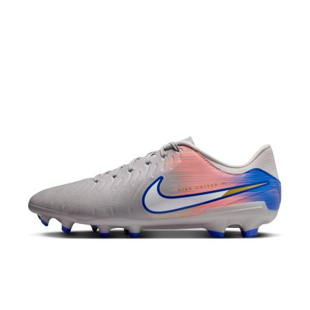 Nike United Tiempo Legend 10 Academy low-top voetbalschoenen (meerdere ondergronden) - Grijs