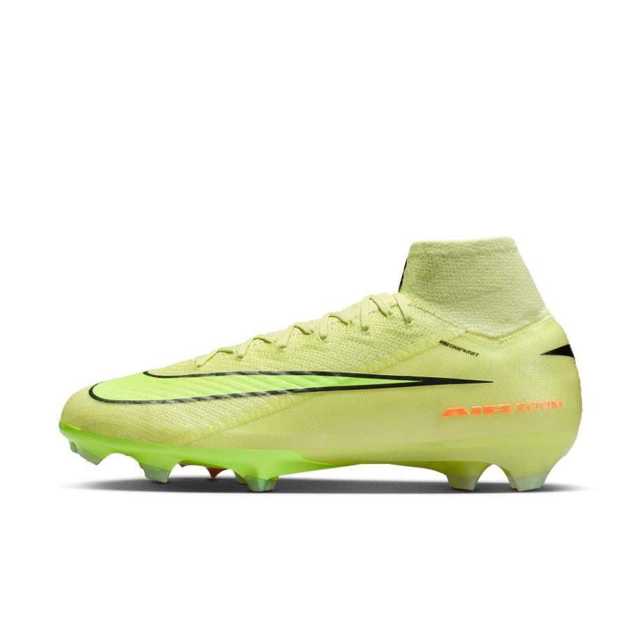 Nike Mercurial Superfly 10 Elite high top voetbalschoenen (stevige ondergrond) - Groen Groen