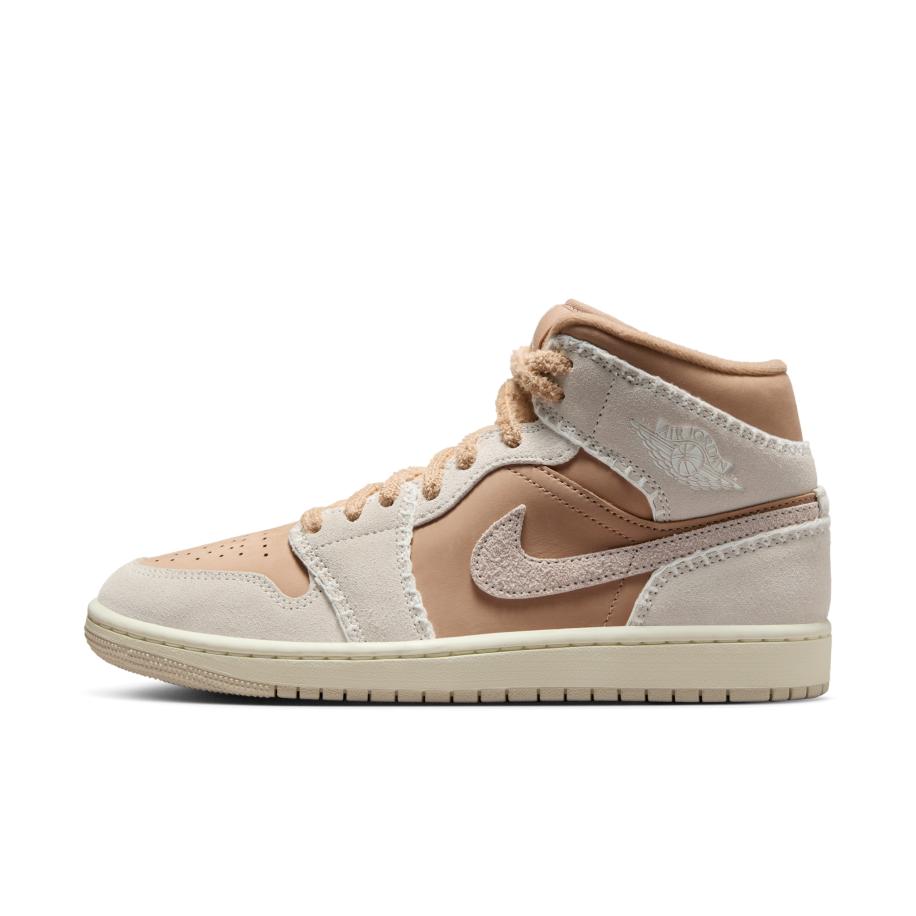 Air Jordan 1 Mid SE Damesschoenen - Bruin Bruin