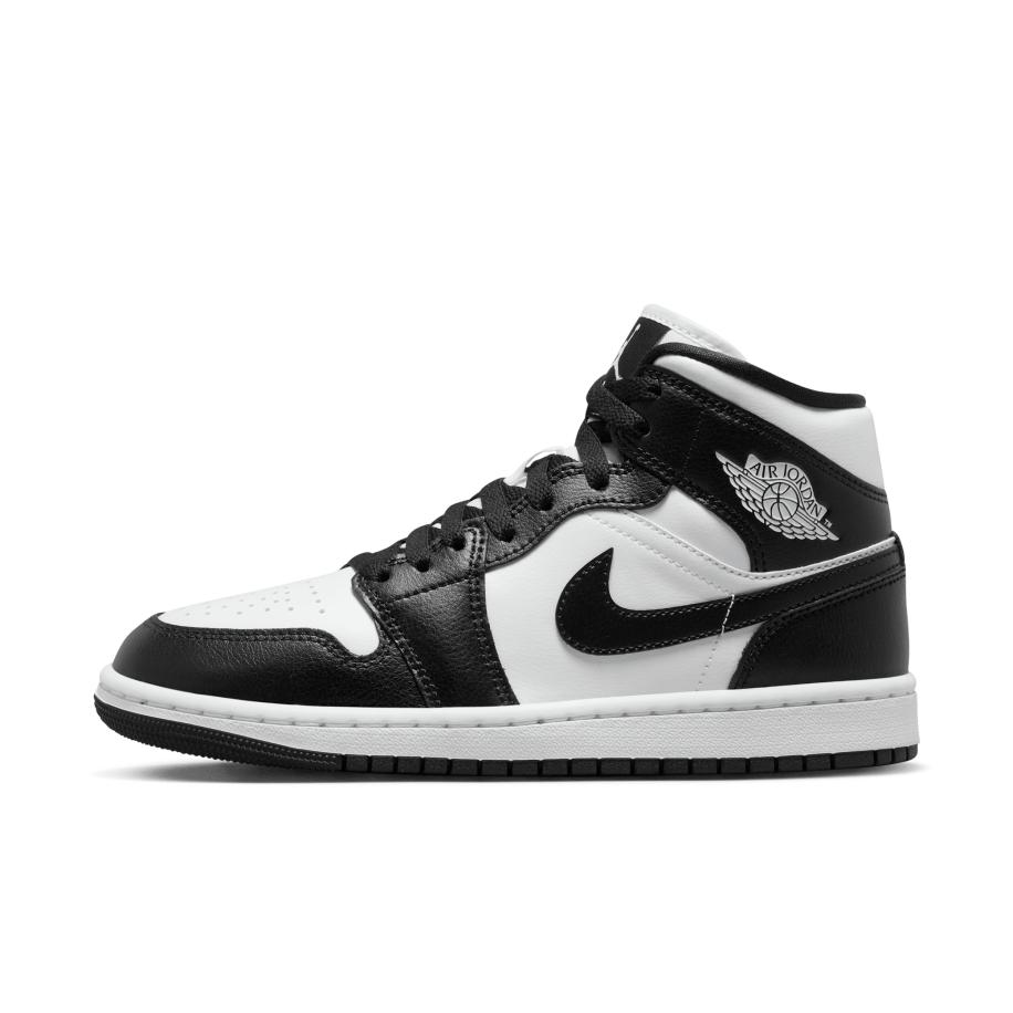 Air Jordan 1 Mid Damesschoenen - Wit Wit