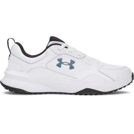 Under Armour Charged Edge Trainingsschoenen voor heren Wit / Zwart / Jasper Blauw 44
