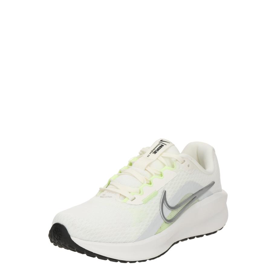 Nike NIKE Loopschoen Downshifter 13 lichtbeige / donkergrijs / lichtgroen -