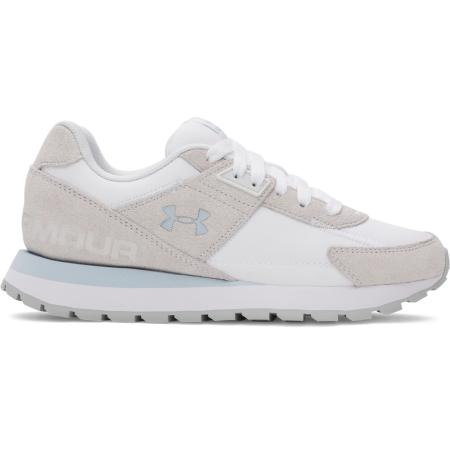 Under Armour Essential Runner Schoenen voor dames Wit / Distant Grijs / Blauw Calm 39