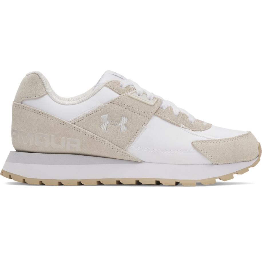 Under Armour Essential Runner Schoenen voor dames Wit / Summit Wit / Metalen Zilver 41 Wit