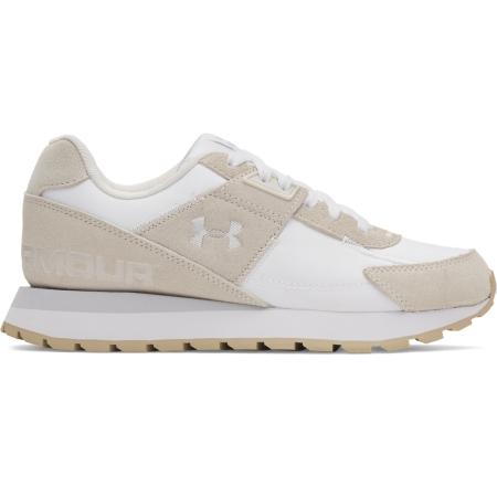 Under Armour Essential Runner Schoenen voor dames Wit / Summit Wit / Metalen Zilver 41