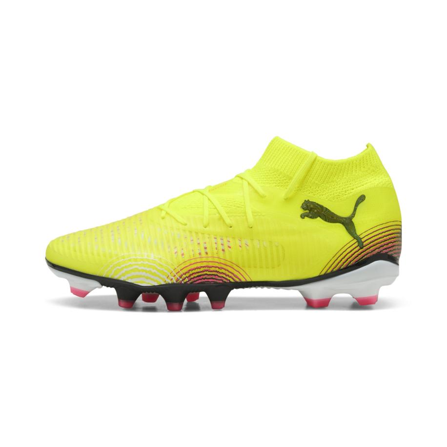 Puma PUMA Voetbalschoen Future 8 Pro geel / karmijnrood / zwart -