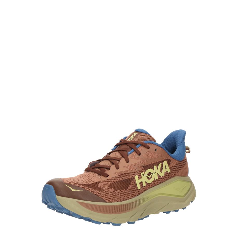 Hoka HOKA Loopschoen CHALLENGER 8 bruin / ombergrijs / geel -