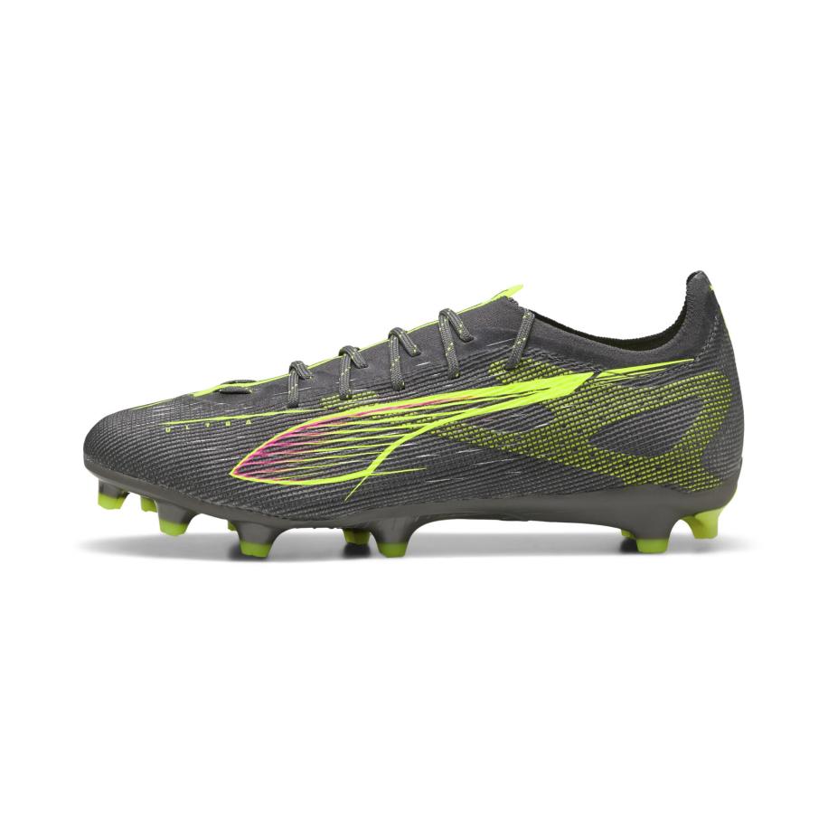 Puma PUMA Voetbalschoen Ultra 5 Pro neongeel / donkergrijs / pink / zwart -