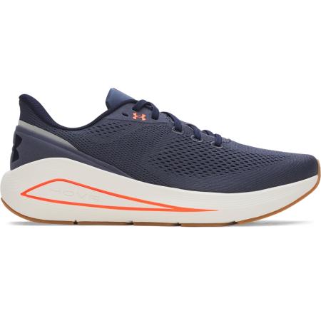 Under Armour Sonic 7 Hardloopschoenen voor heren Downpour Grijs / Wit QUnder Armourrtz / Midnight Marineblauw 48.5