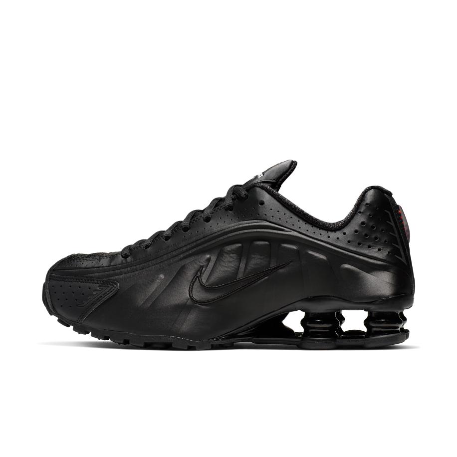 Nike Shox R4 damesschoenen - Zwart Zwart