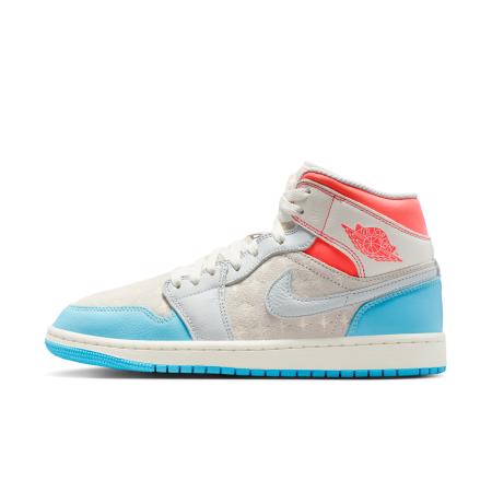 Air Jordan 1 Mid Damesschoenen - Wit