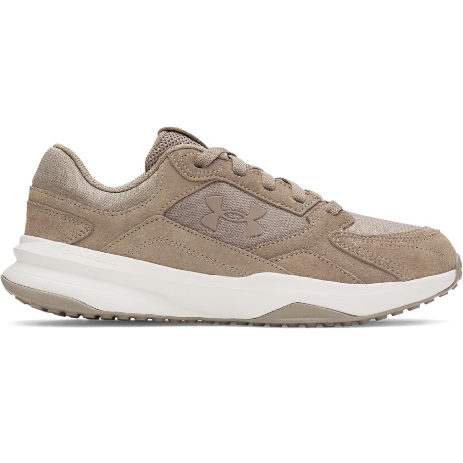 Under Armour Edge Suede Trainingsschoenen voor heren Taupe Dusk / Summit Wit / Taupe Dusk 44 Bruin