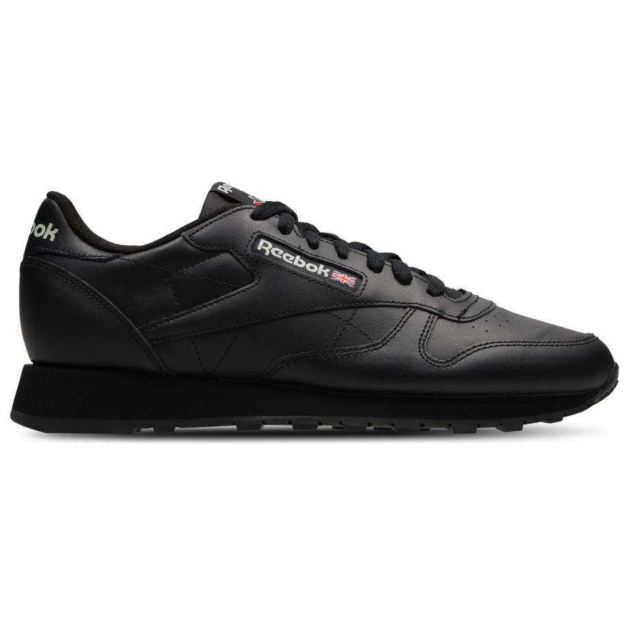 Reebok Classic Sneakers Heren - Zwart - Maat 41 - Leer Zwart
