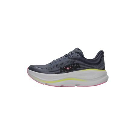 Hoka HOKA Loopschoen Bondi 9 grafiet / basaltgrijs / rosa