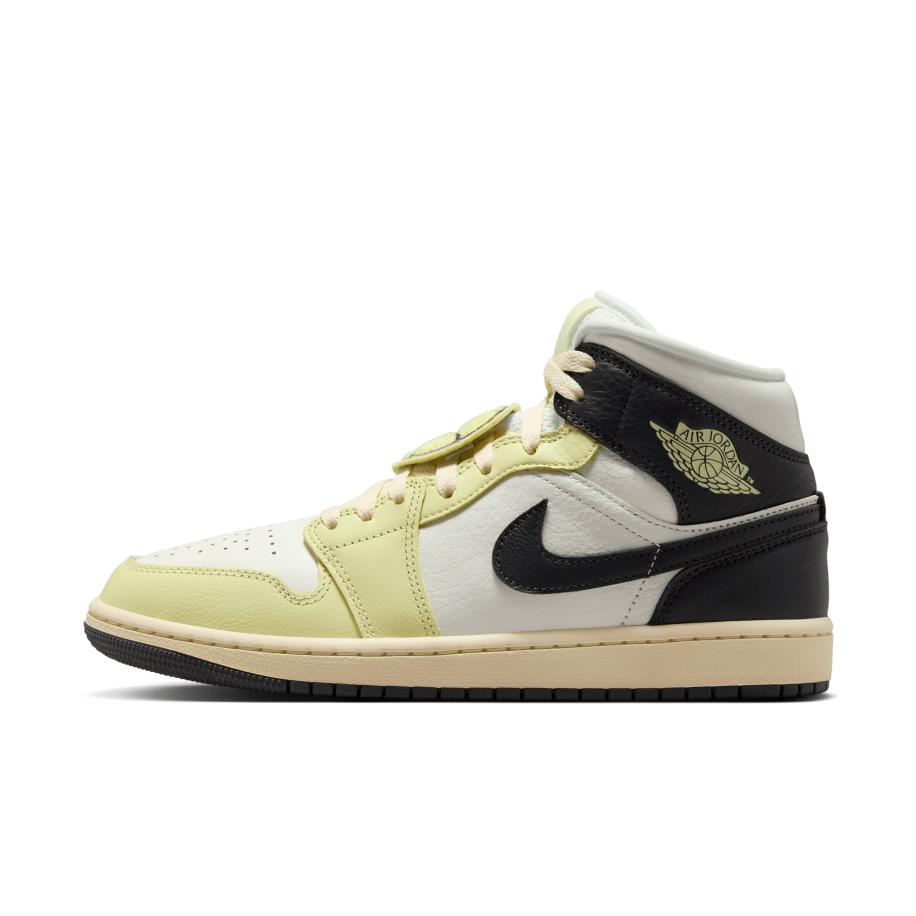 Air Jordan 1 Mid SE Damesschoenen - Wit Wit