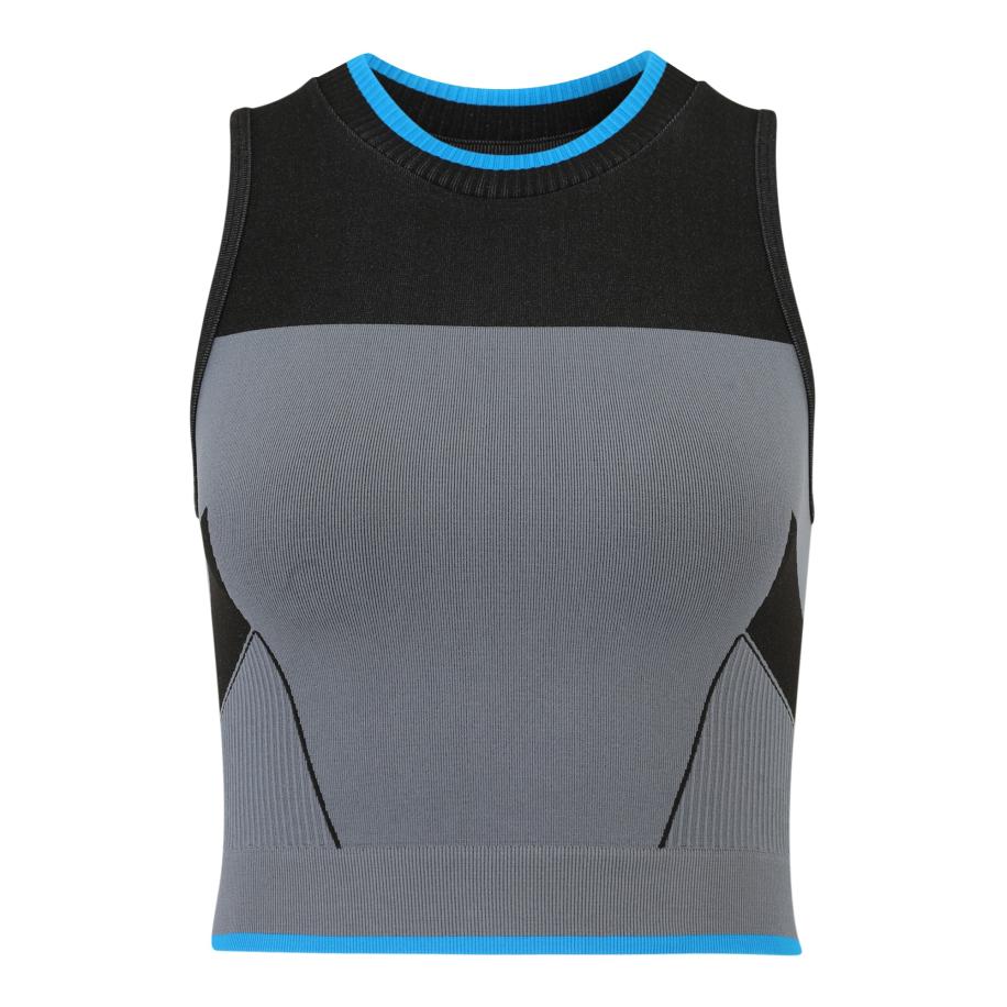 Hummel Hummel Sporttop azuur / grafiet / zwart -