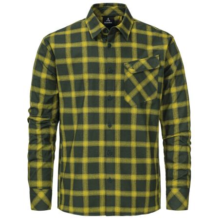 Schöffel Schöffel Functioneel overhemd Poplar geel / zwart