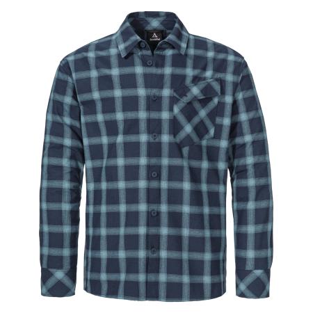 Schöffel Schöffel Functioneel overhemd Poplar blauw / zwart
