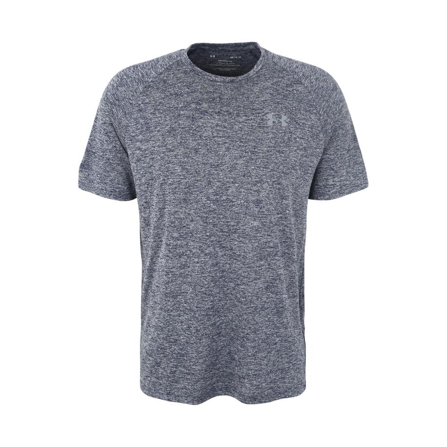 Under Armour UNDER ARMOUR Functioneel shirt Tech 2.0 blauw gemêleerd / grijs -