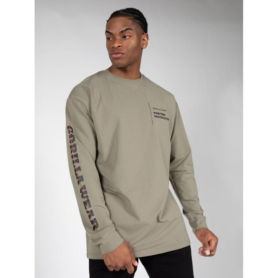 Gorilla Wear Gorilla Wear Functioneel shirt grijs / zwart -