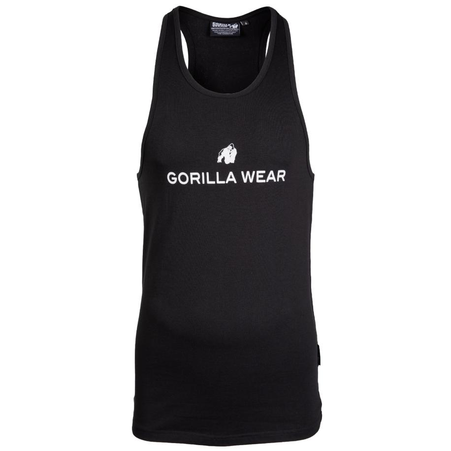 Gorilla Wear Gorilla Wear Functioneel shirt Carter zwart / wit -