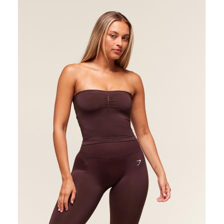 Gymshark Everyday Seamless Midi Tube Top Cherry Purple