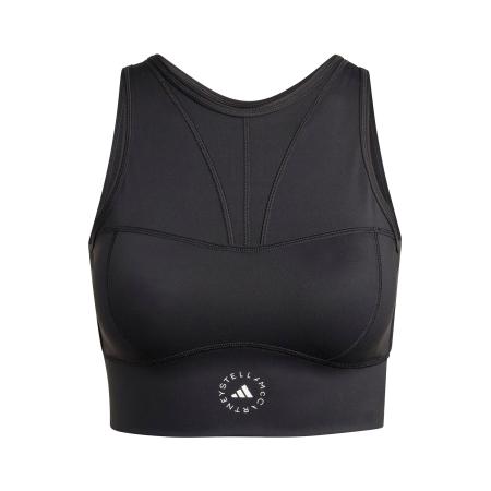 adidas by stella mccartney ADIDAS BY STELLA MCCARTNEY Sporttop zwart / wit