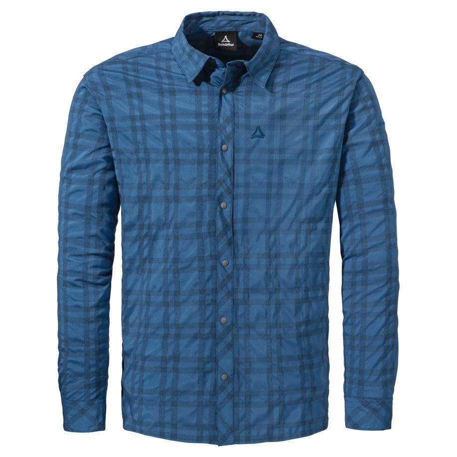 Schöffel Schöffel Functioneel overhemd Yekuro blauw / marine -
