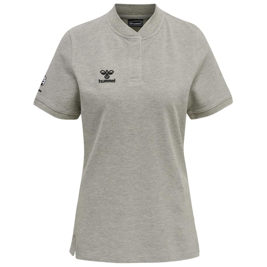 Hummel Hummel Functioneel shirt Move grijs / grijs gemêleerd / wit -