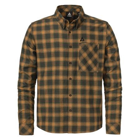 Schöffel Schöffel Functioneel overhemd Kleion marine / bruin