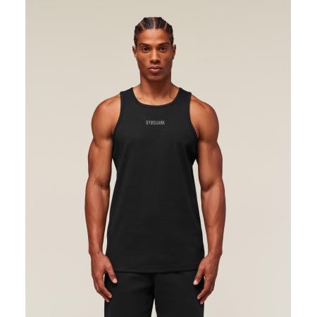 Gymshark Premium Ribbed Tank Black