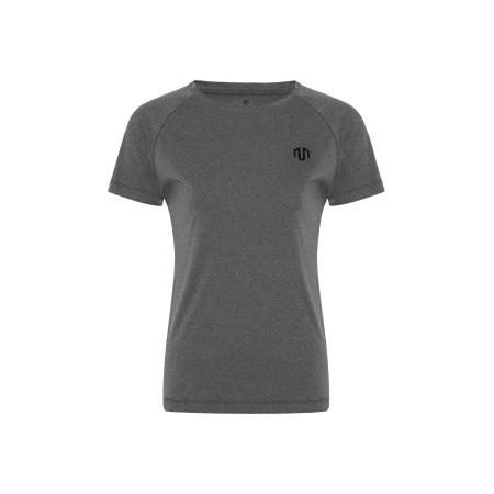 MOROTAI Functioneel shirt donkergrijs / zwart