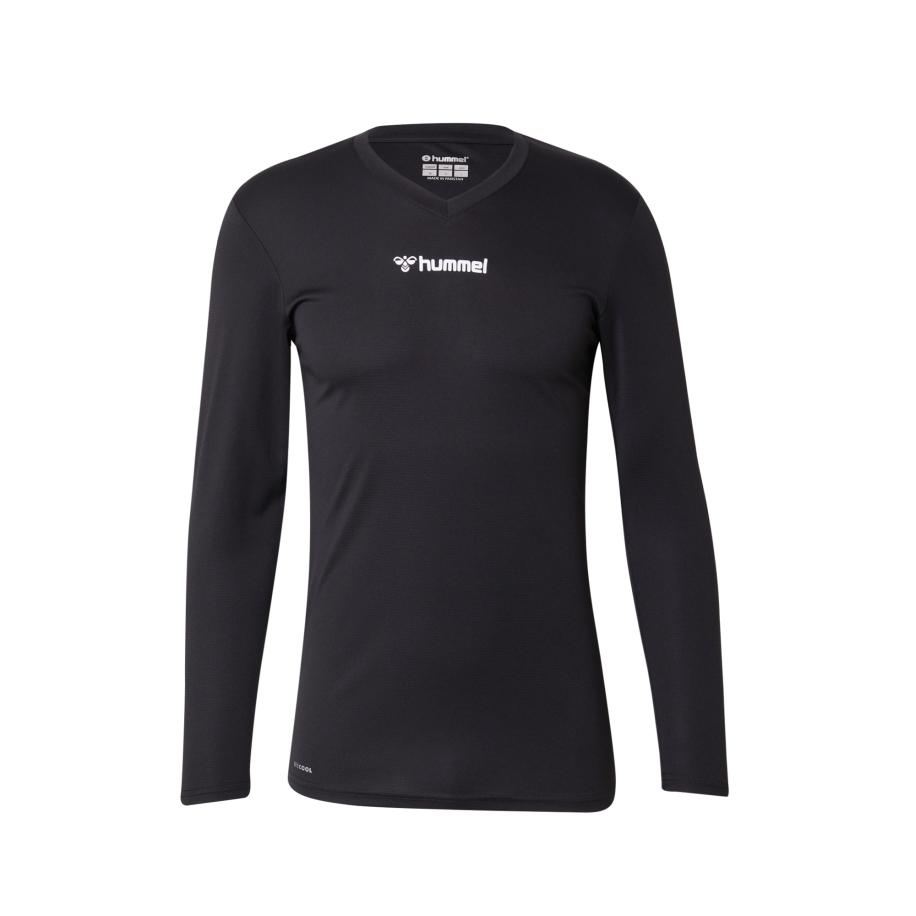 Hummel Hummel Functioneel shirt Essential zwart / wit -