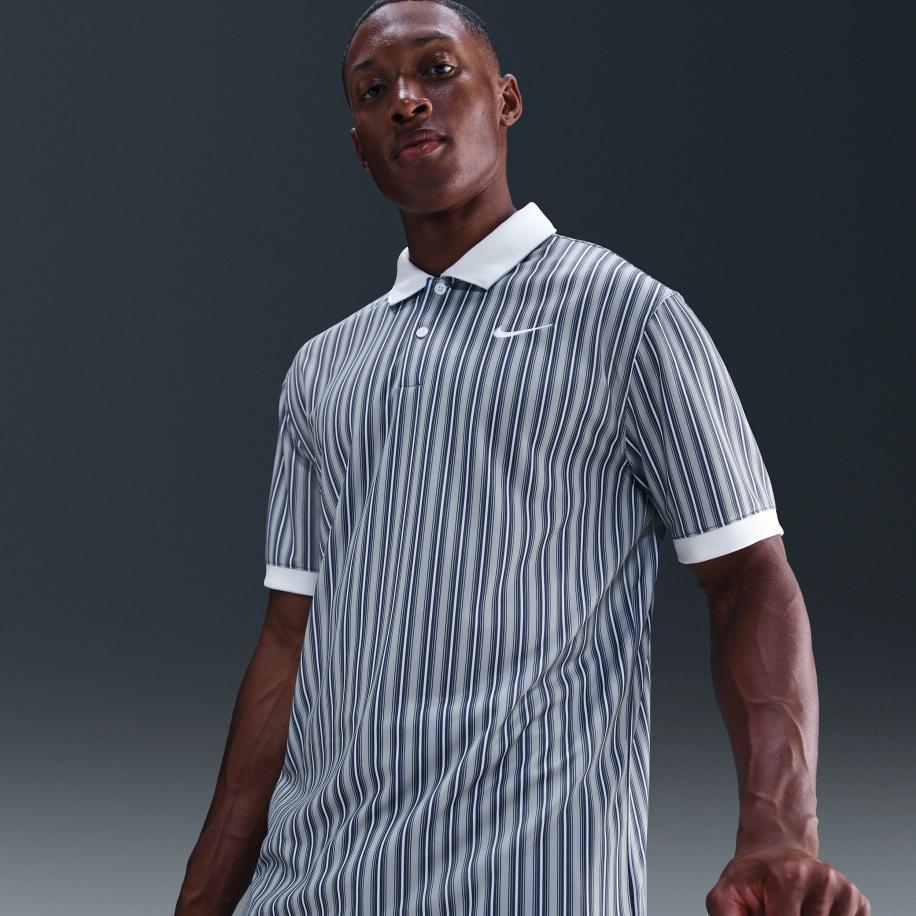 Nike Victory+ Dri-FIT golfpolo voor heren - Grijs Grijs