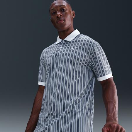 Nike Victory+ Dri-FIT golfpolo voor heren - Grijs