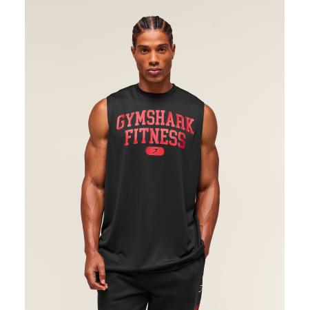 Gymshark Campus Tank Black
