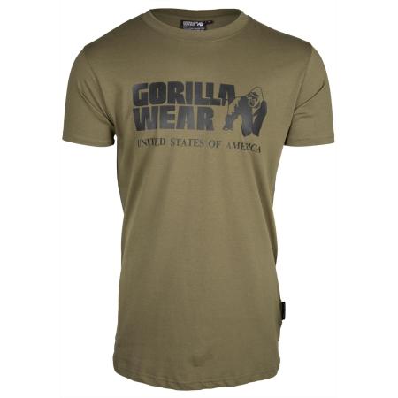 Gorilla Wear Gorilla Wear Functioneel shirt kaki / zwart