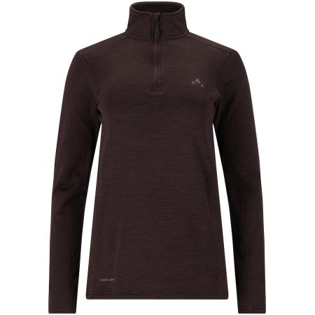 Whistler Whistler Functioneel shirt Juice chocoladebruin / zilvergrijs