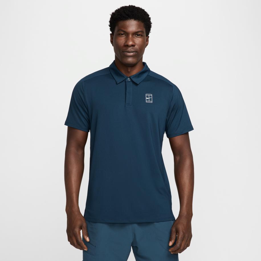 NikeCourt Advantage Dri-FIT tennispolo voor heren - Blauw Blauw