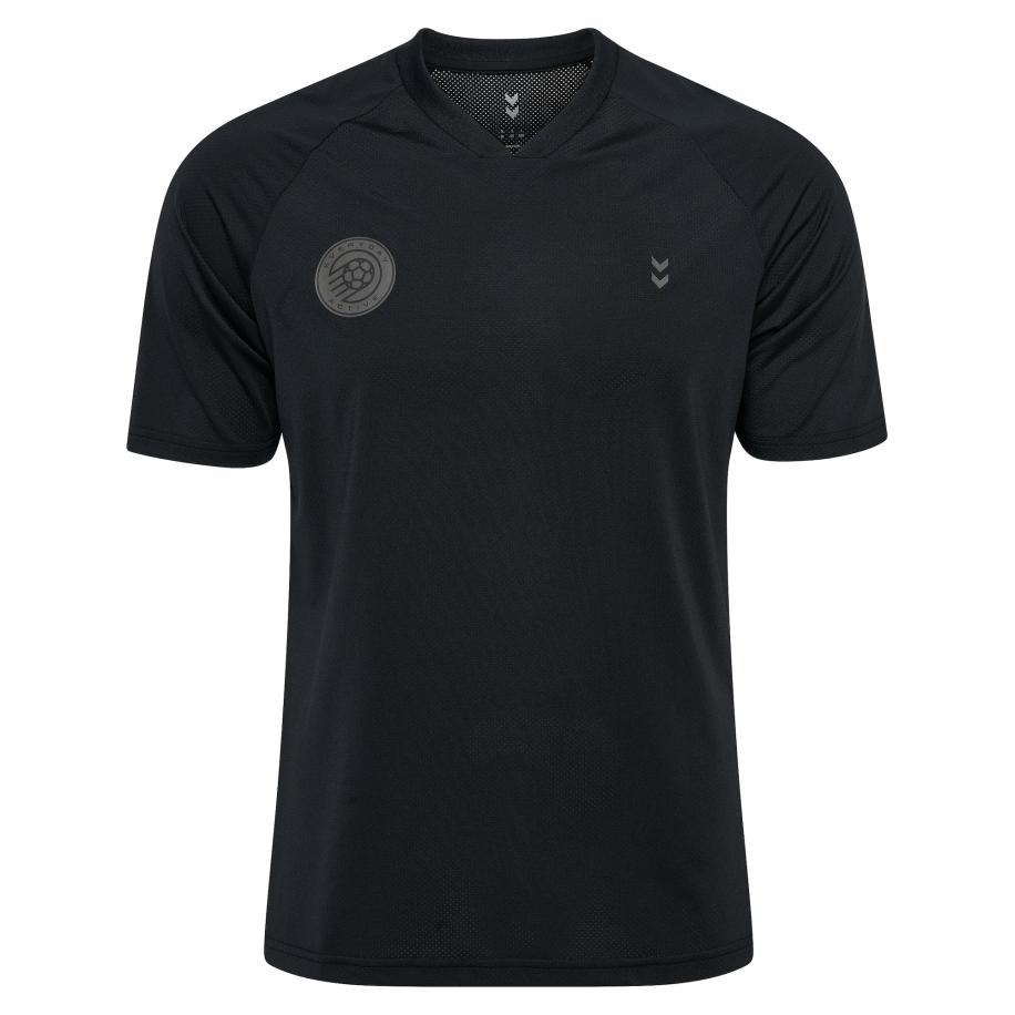 Hummel Hummel Functioneel shirt Pulse donkergrijs / zwart -