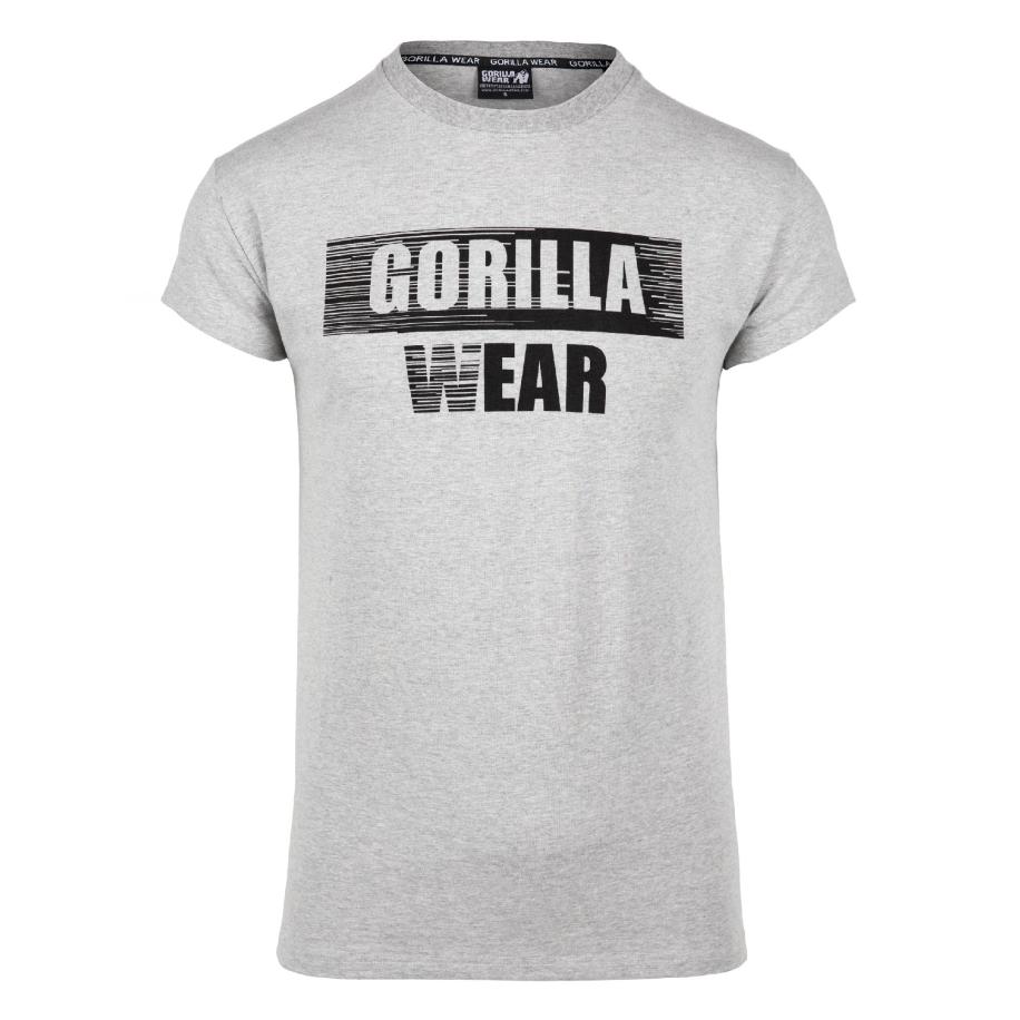 Gorilla Wear Gorilla Wear Functioneel shirt Murray grijs / zwart -