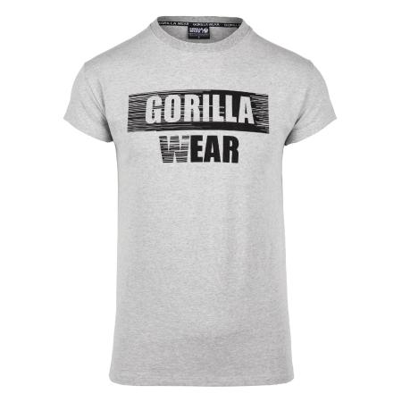 Gorilla Wear Gorilla Wear Functioneel shirt Murray grijs / zwart