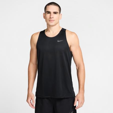 Nike Stride Dri-FIT ADV hardlooptanktop voor heren - Zwart
